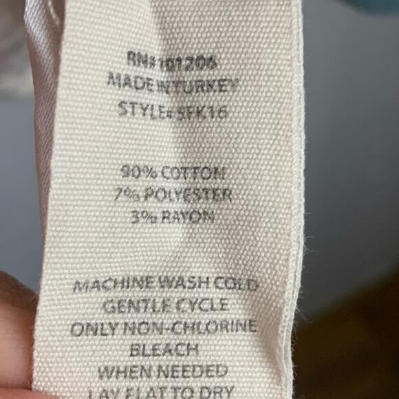 Soft surroundings Striped Long Sleeve Shirt Womens Size 2X Front Pocket Knit Top - Picture 6 of 6